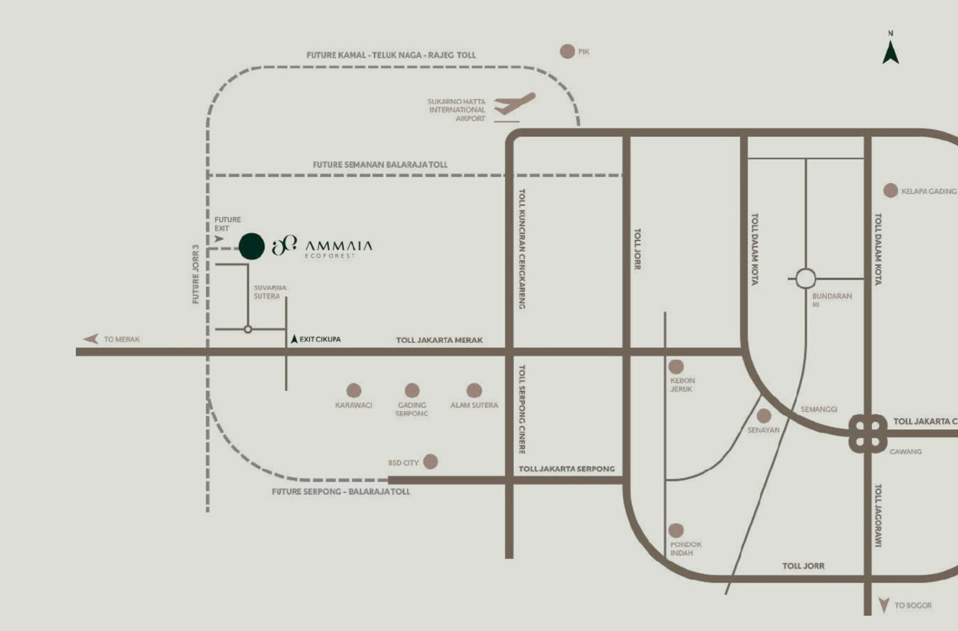 Lokasi Ammaia Ecoforest